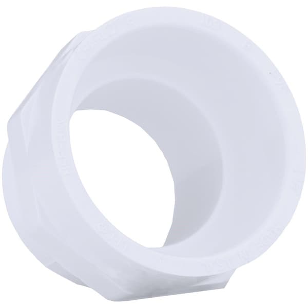 Charlotte Pipe And Foundry 1-1/2 In. Hub x 1-1/2 In. MIP Schedule 40 DWV PVC Adapter PVC 00109 1000HA - main